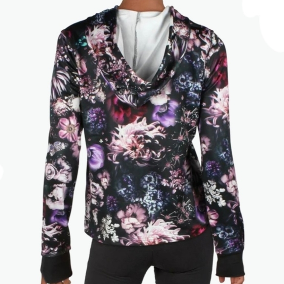 BEBE SPORT GET FIT FITNESS ACTIVEWEAR HOODIE SWEATSHIRT - Picture 2 of 2